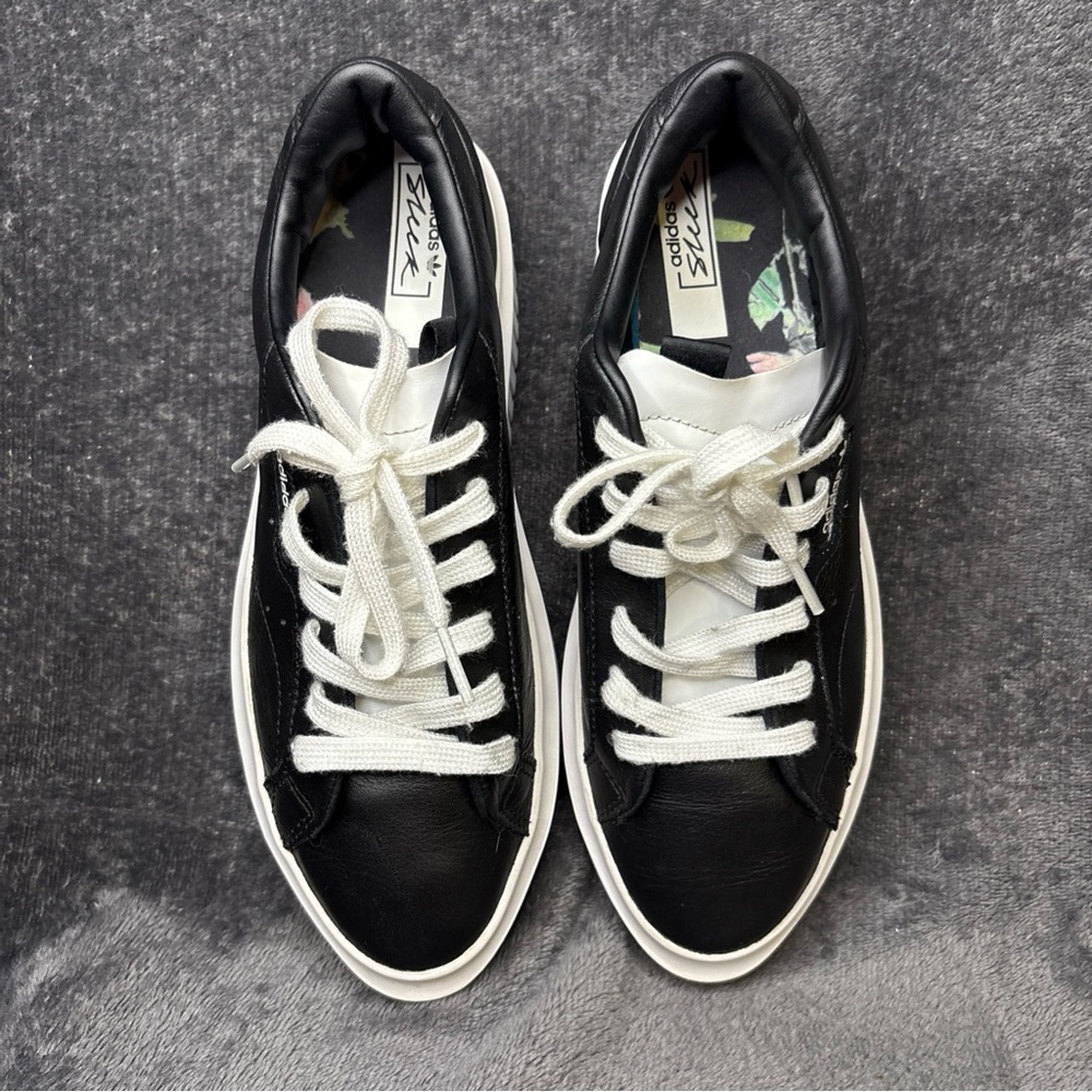 adidas Black and White Sneakers